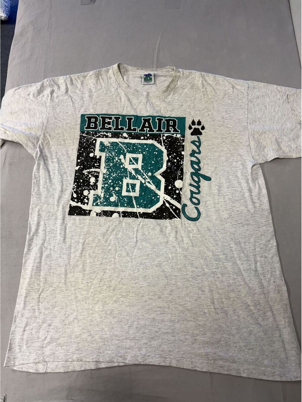 Vintage Bel Air Cougars T-shirt Maryland High School - XL